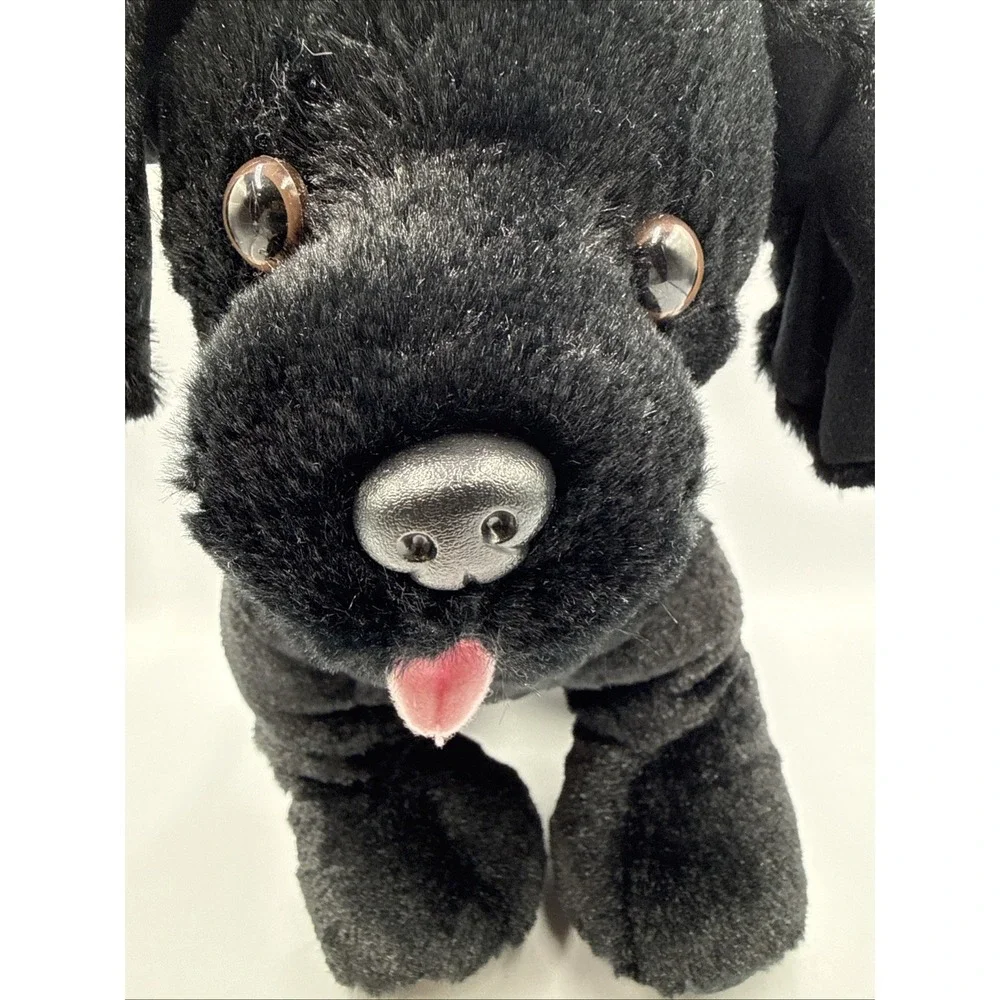 Black Labrador Lab Build a Bear Dog Puppy Plush Stuffed Animal 10